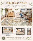 2x6 Washable Runner Rug  Soft Non Slip Carpet For Hallway Kitchen
