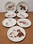 16 Vintage Laurelwood Miniature Schnauzer Dog Collector Plates 1980 s   90 s