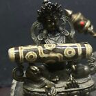 Ancient Tibetan Dzi Beads Old Agate 9 Eye Totem Amulet Pendant 53  12mm  9613
