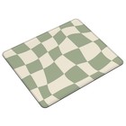 012 Boho Checkered Green Mousepad  8 3 X 10 3 In  012 Checkered Green