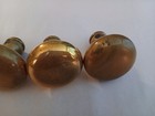 Antique Brass Door Knobs   Lot Of 4  100 Years Old  rare 