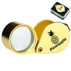  2  30x Jewelers Loupe Magnifying Glass Magnifier Jewelry Loop Eye Coin Pocket