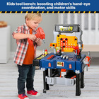 Kids Tool Bench Set With Electric Drill And Realistic Tool  Pretend Play Constru