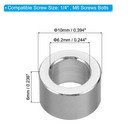 20pcs M6 Round Aluminum Spacer Metal Spacer Aluminum 6 2mm Id X 10mm Od X 6mm L