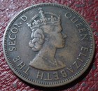 1955 Cyprus 5 Mils In Fine-vf Condition