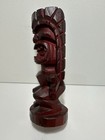 Vintage Hand Carved Wooden Tiki Statue 9    Polynesian Hawaiian Tribal Figurine