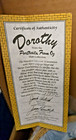 The Wizard Of Oz - Dorothy - Portrait Collectable Plate - New In Box With Coa