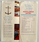 Mayflower Hotel - Los Angeles  Ca  1950 s Brochure