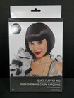 Amscan Black Short Bob Flapper Cosplay Wig Halloween Accessory