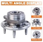 2 Piece 513288 Front  Wheel Hub Bearing Assembly 2010-2017 Equinox Gmc Terrain