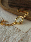 Gold French Vintage Style Unique Dainty Women   s Wrist Watch Trendy Cute Gift