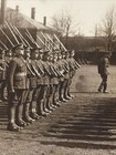 Wwi Rppc Army Soldiers W  Rifles Group Photo Postcard