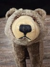 Vintage Steiff Riding Pull Toy Bear On Wheels Mohair 22  X 17  Growler Works 