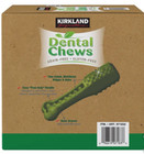 Kirkland Signature Dental Chews 72 Dog Treats Grain Free Gluten Free 2 Bags