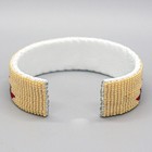 Native American Beadwork-colorful Cuff Bracelet  By Joyce Blackie-navajo