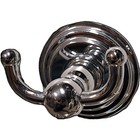 Ginger Traditional Double Robe Towel Hook Polished Chrome