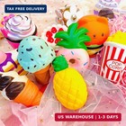 Slow Rising Squishy Toys  Jumbo Food Squishies Set