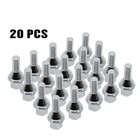12x1 25 20pcs Wheel Lug Nuts For Jeep Cherokee Compass Dodge Dart Chrysler 200