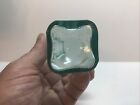 Square Antique Aqua Shadforth Prescription Service Medicine Bottle 