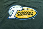 Rare Vintage Tulane Football  T-shirt 1998 Undefeated 12-0 Size Men   s Large