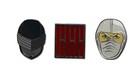 G i  Joe Arashikage Clan Symbol Snake Eyes Storm Shadow Enamel Pin 3 Pack Set