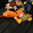 Lot Of 3 Meanies Plush Toys Series 1 1997 By The Idea Factory Vintage Parody   