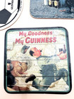 Vintage Guinness Beer Coaster   Card Lot - Ostrich   Soccer Designs - Pub Decor
