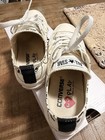 Converse Play Comme Des Gar  ons Shoes Box Included Size 3  us 6 