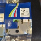 Tz-231 Label Tape 12mm Black On White Compatible Brother P-touch 8m Pack Of 5