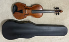 Antique 4 4 Violin 1884 By Charles S  Flora In Lancaster County Pa With Case