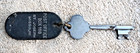 Vintage Hotel Skeleton Key   Fob No Hotel Name Rooms 534  St Joseph Mo
