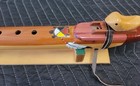Native American Flute Hand Painted By Mary Masters - Low B - Awesome Sound
