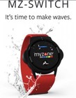 Myzone Mz Switch Wrist Unit Including Free Storage Pouch  works While Swimming 