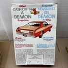Vintage 1971  Kellogg   s Corn Flakes Cereal Box Dodge Demon Giveaway