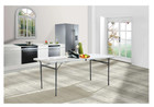 Mainstays 6 Foot Bi-fold Plastic Folding Table  White
