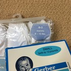Gerber Vinyl Pants Small 0-3 Months Lot