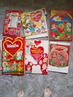 Vtg Valentine Cards 250   Unused Large Lot Of Partially Used Books  Envelopes