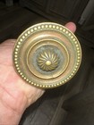 Antique Victorian Eastlake Cast Bronze Brass Door Knob Set Gorgeous Details     