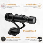 Comica Camera Microphone  Cvm-vm10ii Directional Microphone Cardioid Shotgun Vid