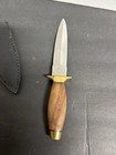 Boot Knife  Dagger  Steel Blade   Sheath