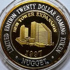 1997  20 24k Hge John Ascuaga   s Nugget Tower Expansion  999  75ozt Silver