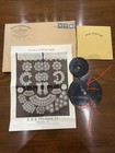 Vtg Lace Lot  20    Doily  Battenberg 1940s Polka Spider Web Kit   Booklets  read 