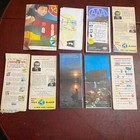 Bundle Of 9 Vintage Paper Road Maps Exxon National Geographic Dot