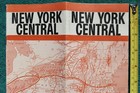 1962 New York Central Railroad Timetable Nyc Railway Train Route Map   Schedule