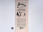 1969 Zenith Hearing Aids Vintage Print Ad Life Feb 28