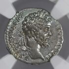 Septimius Severus Ar Denarius Ancient Roman Empire Silver Coin 193-211 Ad Ngc Xf