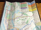 1980 New York City Subway Map Nyc Vintage Transit Fold-out Poster Trains