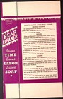 1940s Bear Cleaner Box Never Assembled American Bluing Co Buffalo Ny