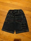 Vintage Toddler Fubu Embroidered Denim Jean Shorts Sz 2t