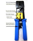 Rj11 Rj12 Pass Through Rj45 Network Cable Cutter Crimp Tool All-in-one Crimper